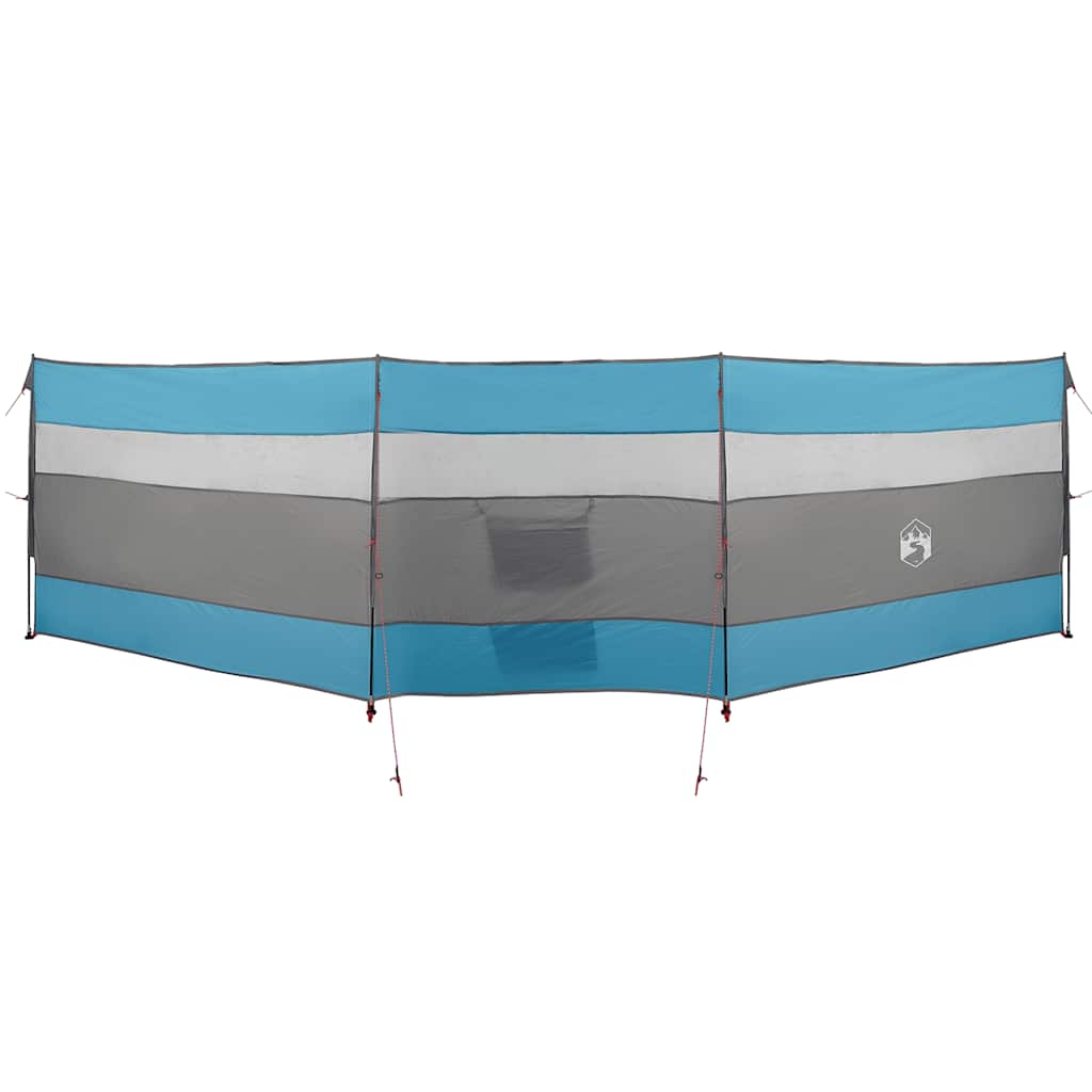 Camping-Windschutz Blau 508x130 cm Wasserdicht