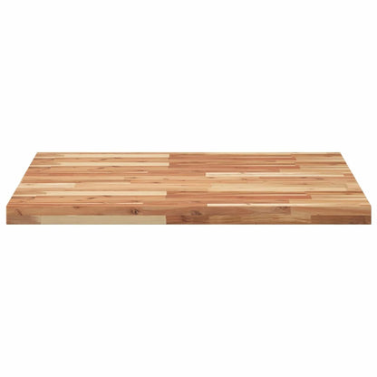 Tischplatte Quadratisch 80x80x4 cm Massivholz Akazie