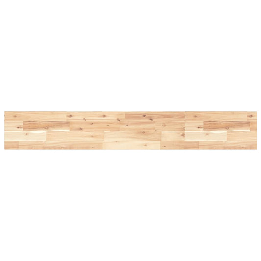 Tischplatte 120x20x2 cm Rechteckig Massivholz Akazie