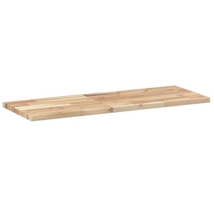 Tischplatte 100x30x2 cm Rechteckig Massivholz Akazie