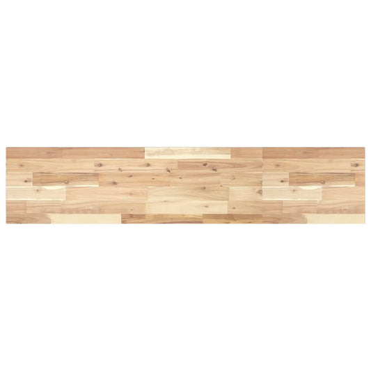 Tischplatte 140x30x2 cm Rechteckig Massivholz Akazie
