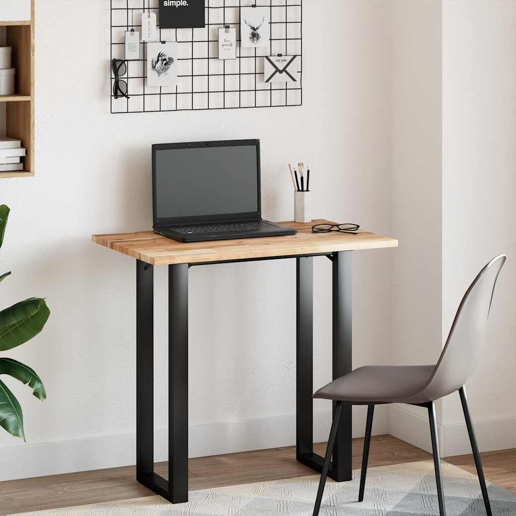 Tischplatte Rechteckig 60x50x2 cm Massivholz Akazie