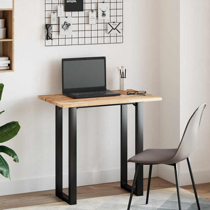 Tischplatte Rechteckig 60x50x2 cm Massivholz Akazie