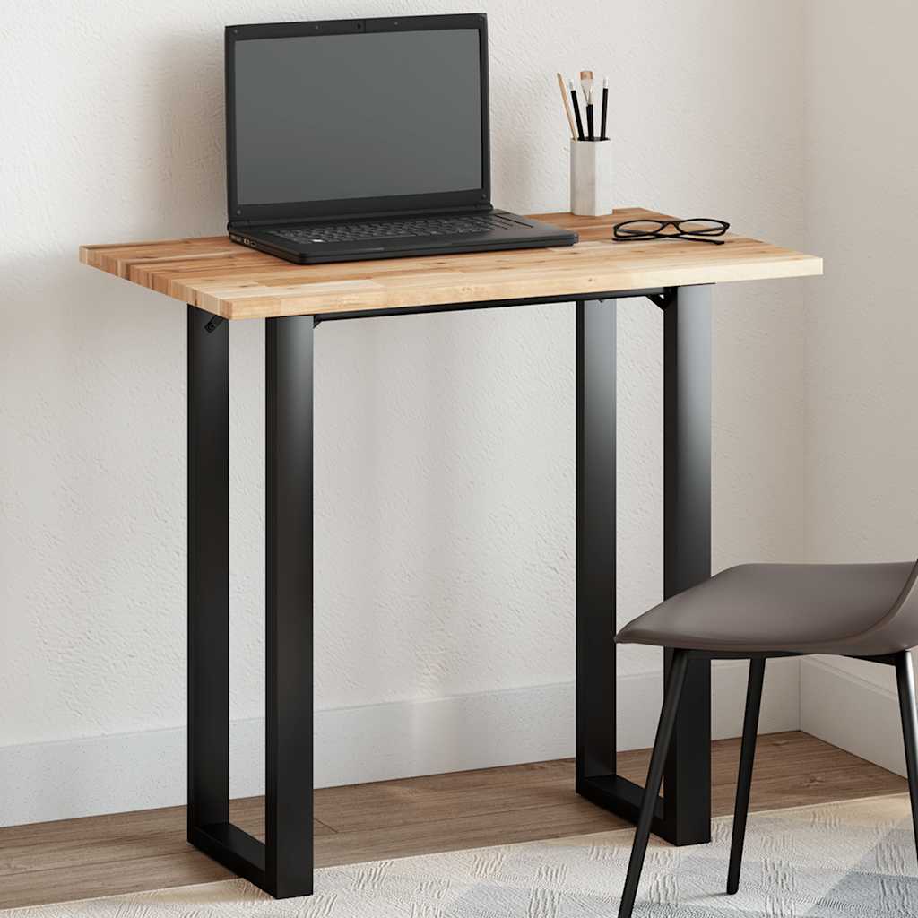 Tischplatte Rechteckig 60x50x2 cm Massivholz Akazie