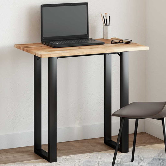 Tischplatte Rechteckig 60x50x2 cm Massivholz Akazie