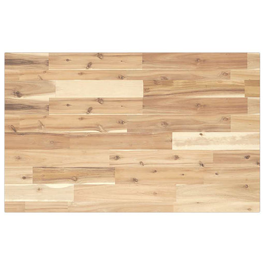 Tischplatte Rechteckig 100x50x2 cm Massivholz Akazie
