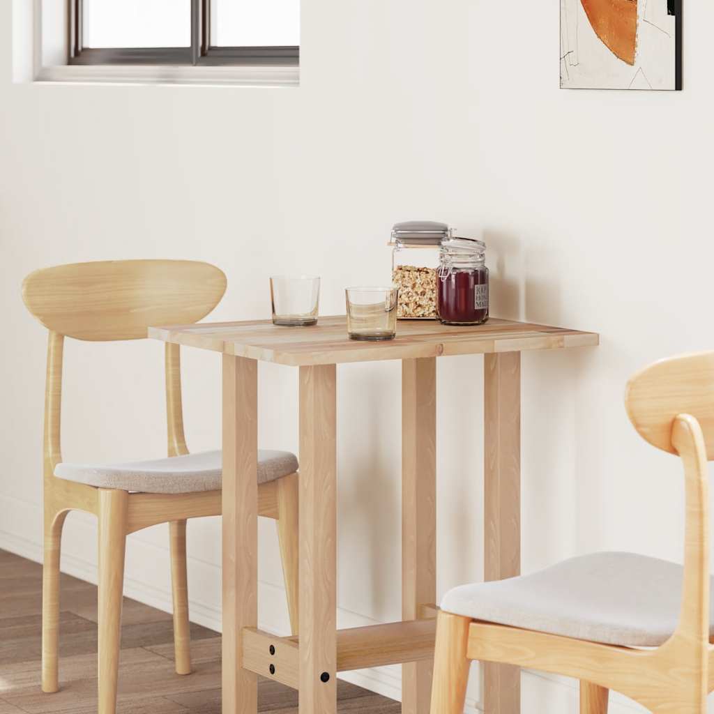 Tischplatte Rechteckig 100x50x2 cm Massivholz Akazie