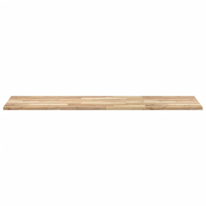 Tischplatte Rechteckig 120x50x2 cm Massivholz Akazie