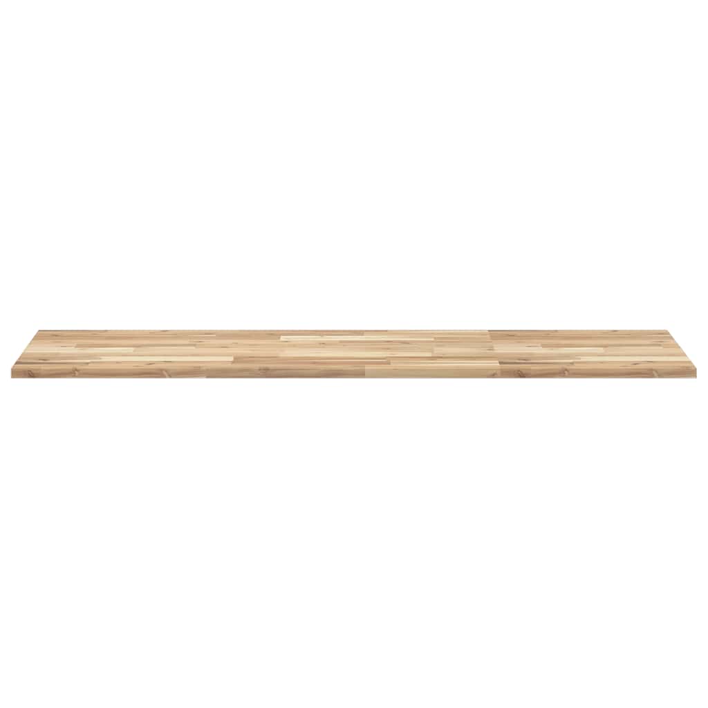 Tischplatte Rechteckig 160x50x2 cm Massivholz Akazie