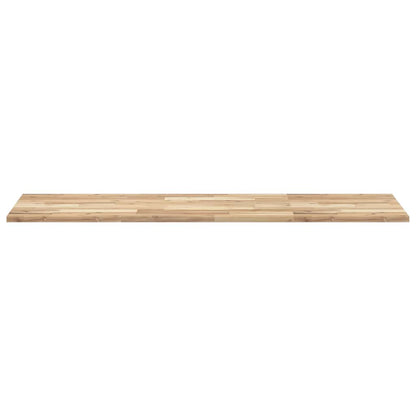Tischplatte Rechteckig 160x50x2 cm Massivholz Akazie