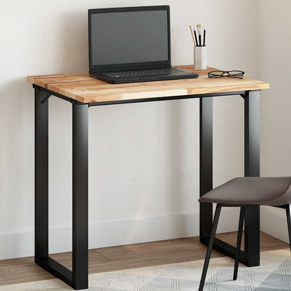 Tischplatte Rechteckig 80x60x2 cm Massivholz Akazie