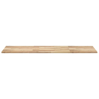 Tischplatte Rechteckig 120x60x2 cm Massivholz Akazie