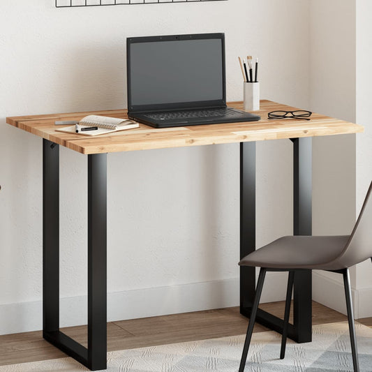 Tischplatte Rechteckig 120x70x2 cm Massivholz Akazie
