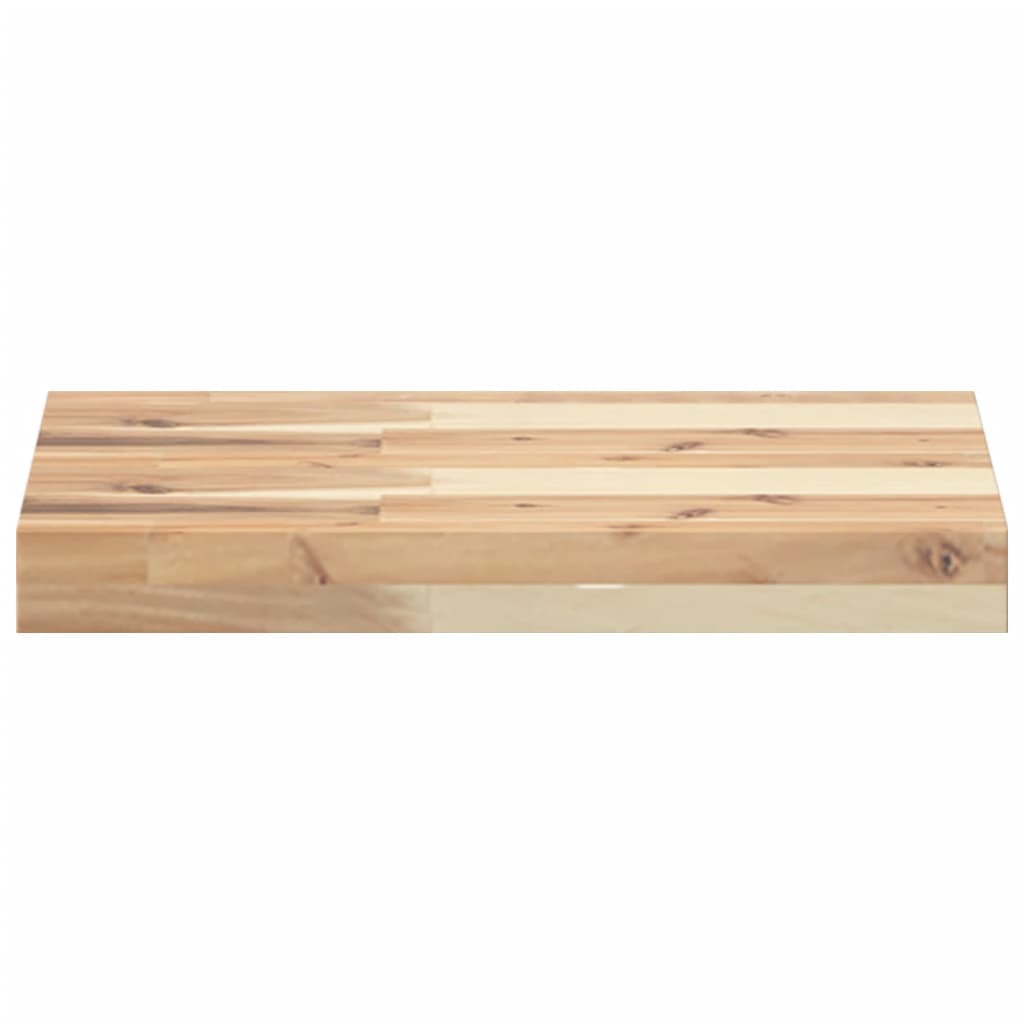 Tischplatte 40x30x4 cm Rechteckig Massivholz Akazie