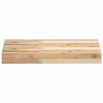 Tischplatte 40x30x4 cm Rechteckig Massivholz Akazie