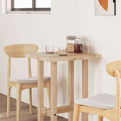 Tischplatte Rechteckig 60x50x4 cm Massivholz Akazie