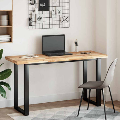 Tischplatte Rechteckig 160x50x4 cm Massivholz Akazie
