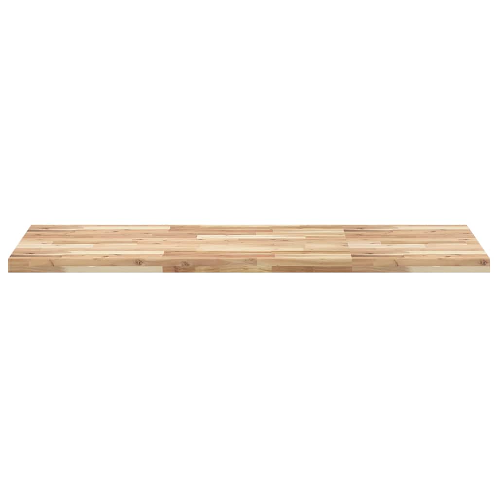 Tischplatte Rechteckig 140x60x4 cm Massivholz Akazie