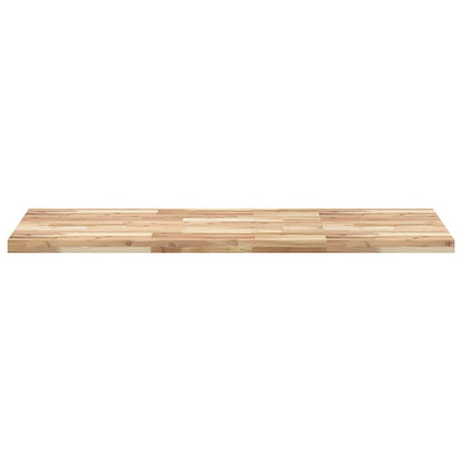 Tischplatte Rechteckig 140x60x4 cm Massivholz Akazie