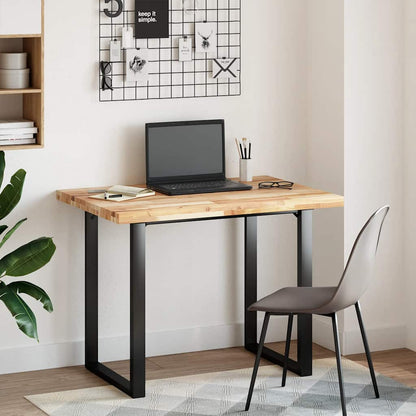 Tischplatte Rechteckig 120x70x4 cm Massivholz Akazie