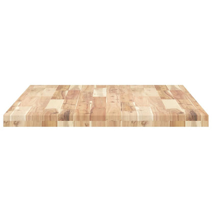 Tischplatte Rechteckig 120x70x4 cm Massivholz Akazie