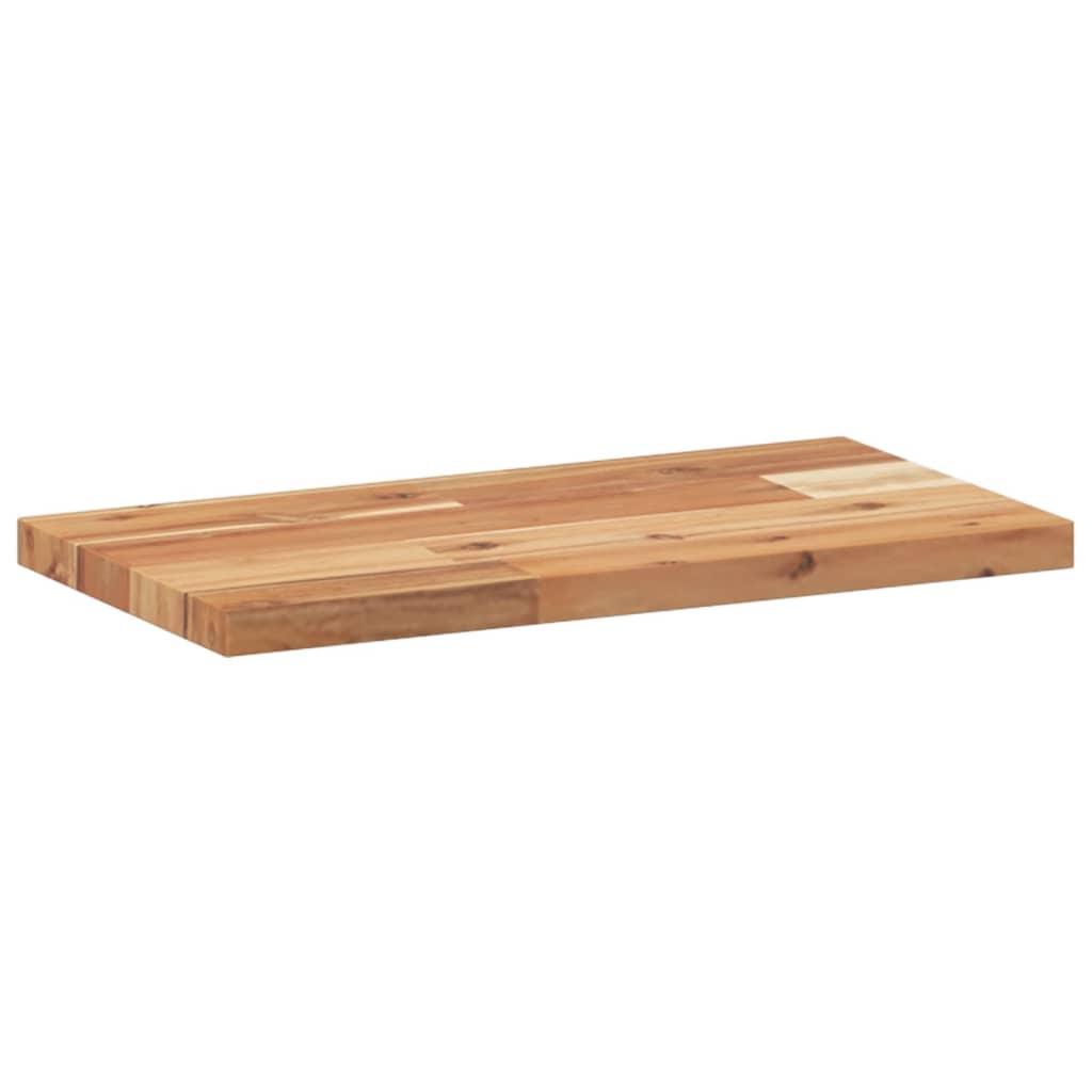 Tischplatte Rechteckig 60x20x2 cm Massivholz Akazie