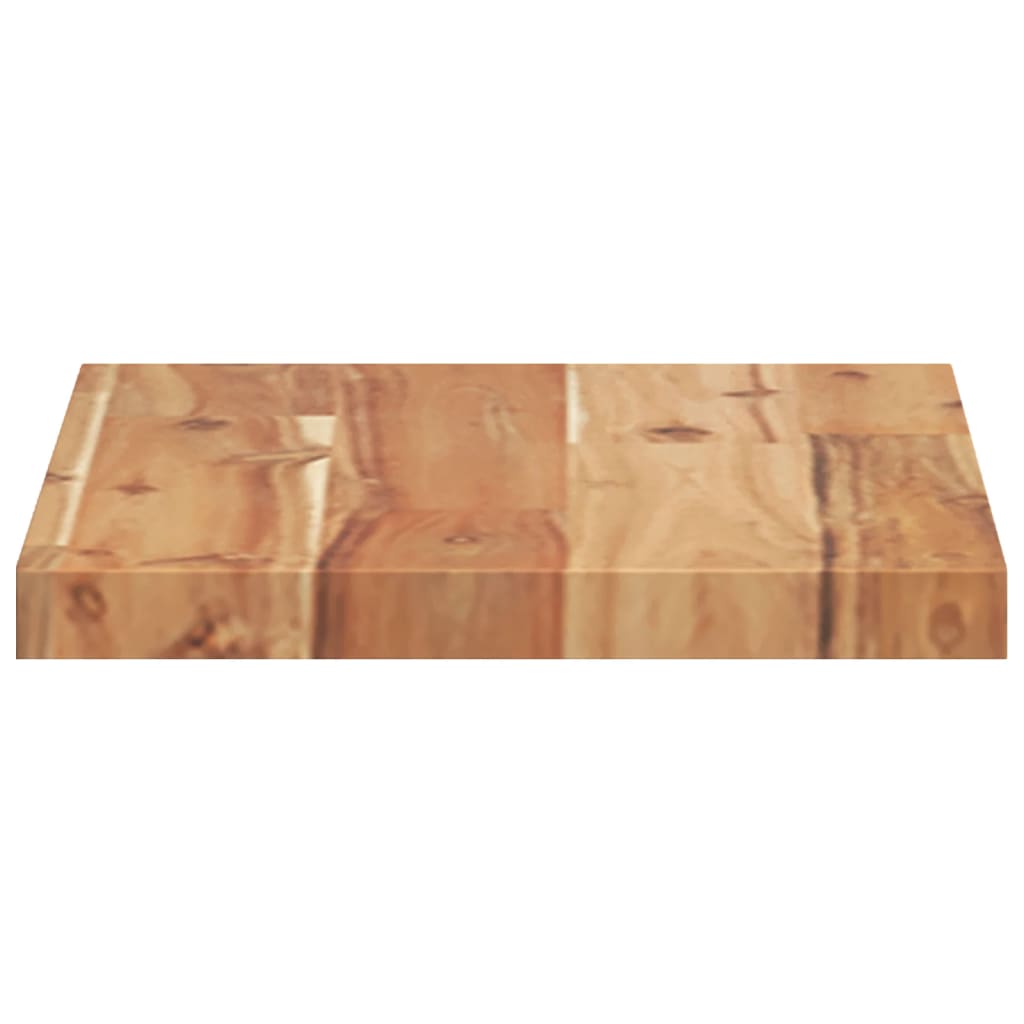 Tischplatte Rechteckig 60x20x2 cm Massivholz Akazie
