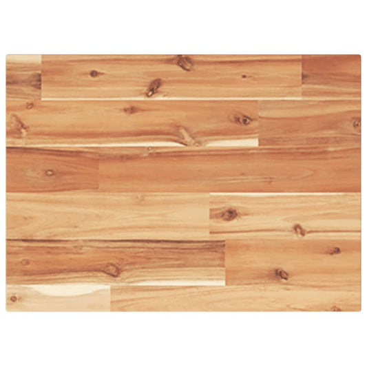 Tischplatte Rechteckig 60x30x2 cm Massivholz Akazie