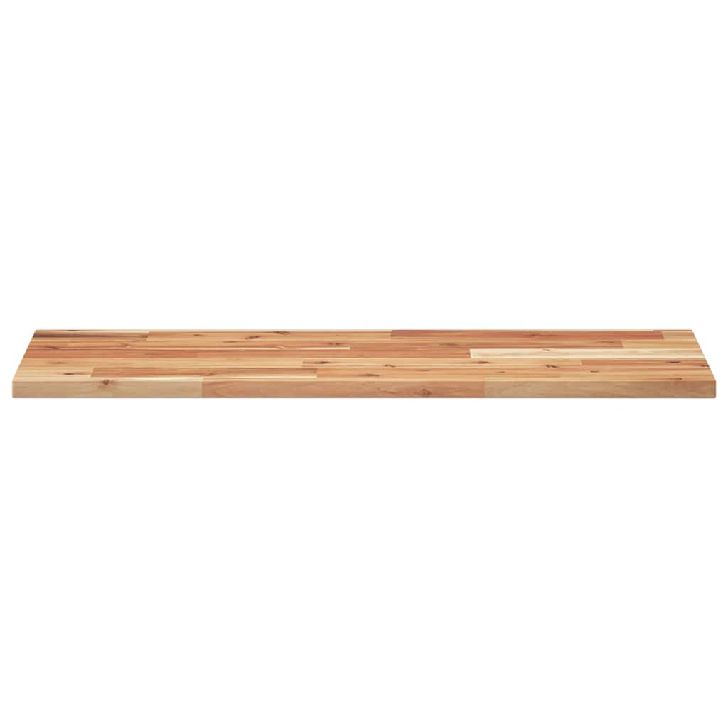 Tischplatte Rechteckig 80x30x2 cm Massivholz Akazie