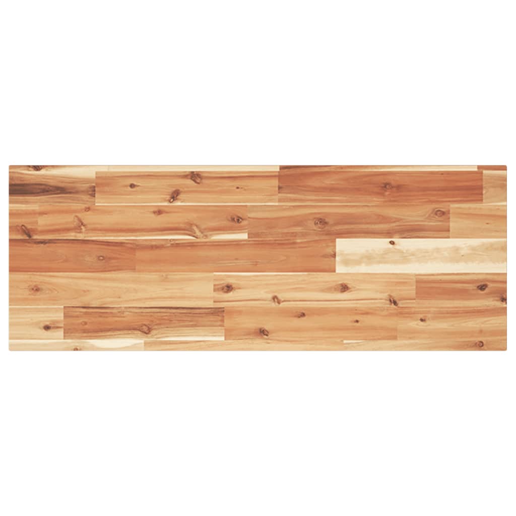 Tischplatte Rechteckig 100x30x2 cm Massivholz Akazie