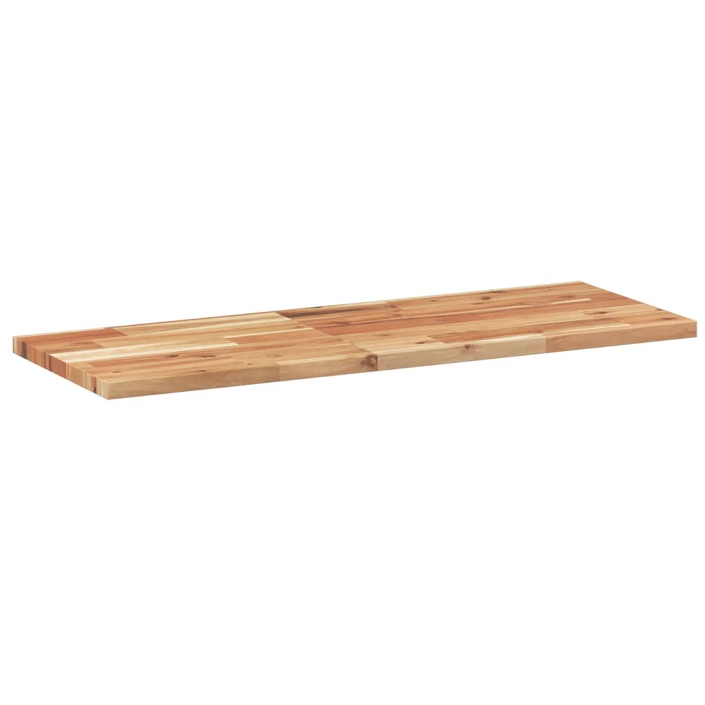Tischplatte Rechteckig 100x30x2 cm Massivholz Akazie