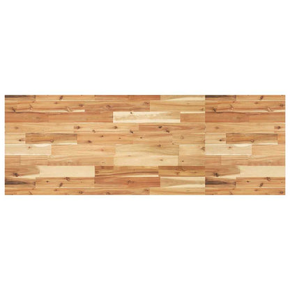 Tischplatte Rechteckig 160x50x2 cm Massivholz Akazie