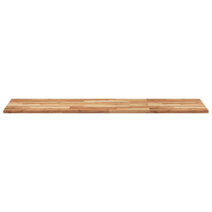 Tischplatte Rechteckig 160x50x2 cm Massivholz Akazie