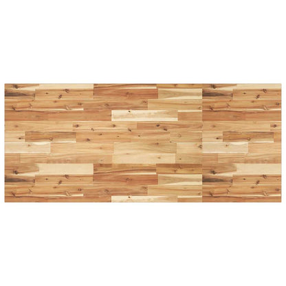 Tischplatte Rechteckig 120x60x2 cm Massivholz Akazie