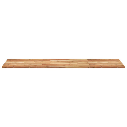 Tischplatte Rechteckig 120x60x2 cm Massivholz Akazie