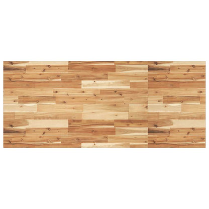 Tischplatte Rechteckig 140x60x2 cm Massivholz Akazie