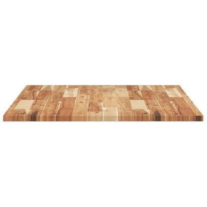 Tischplatte Rechteckig 100x70x2 cm Massivholz Akazie
