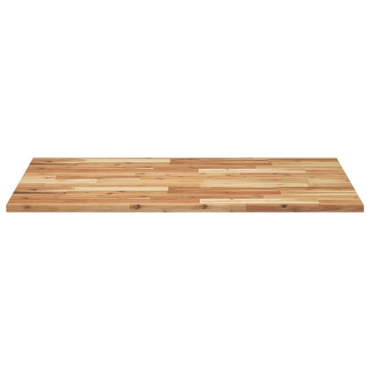 Tischplatte Rechteckig 120x70x2 cm Massivholz Akazie