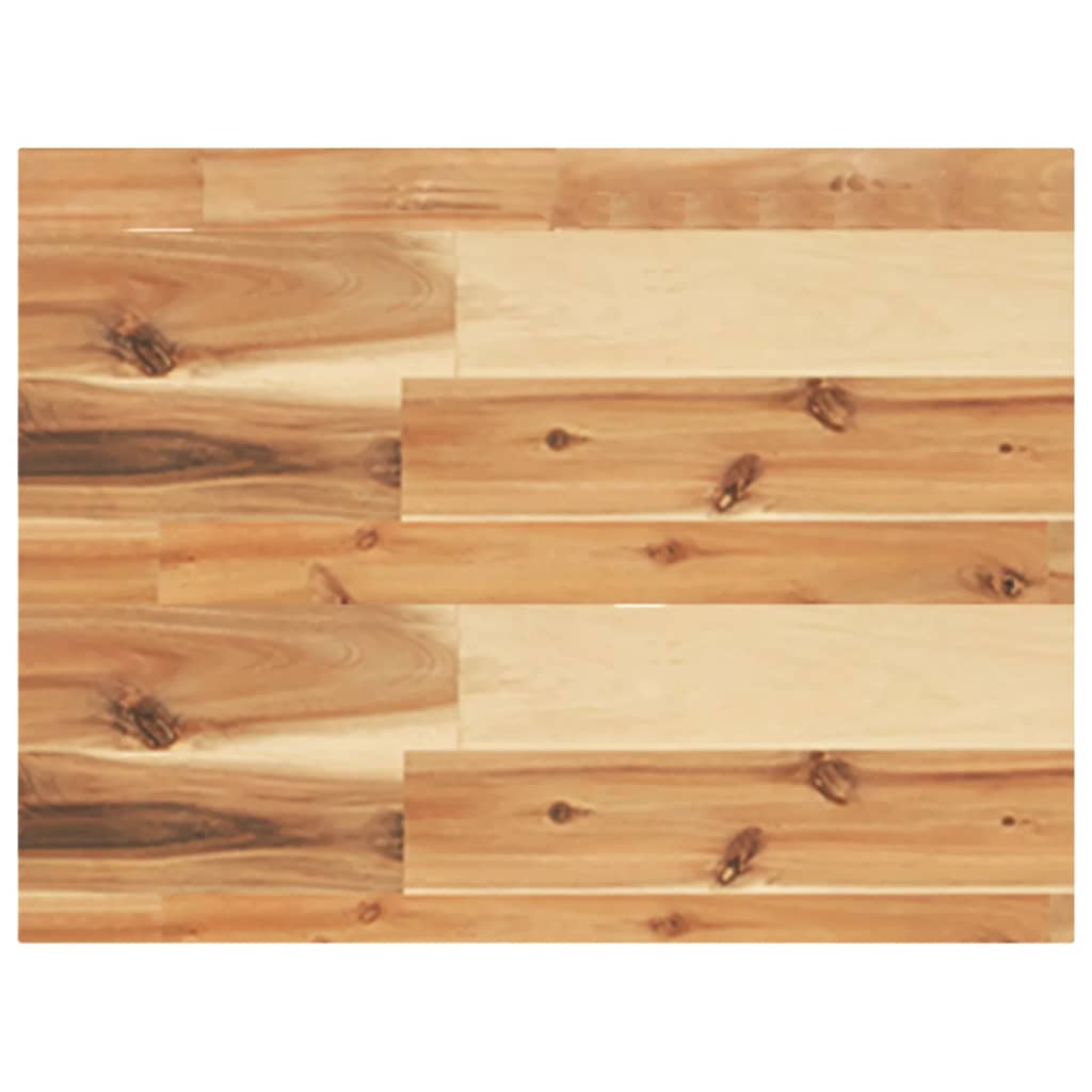 Tischplatte 40x30x4 cm Rechteckig Massivholz Akazie