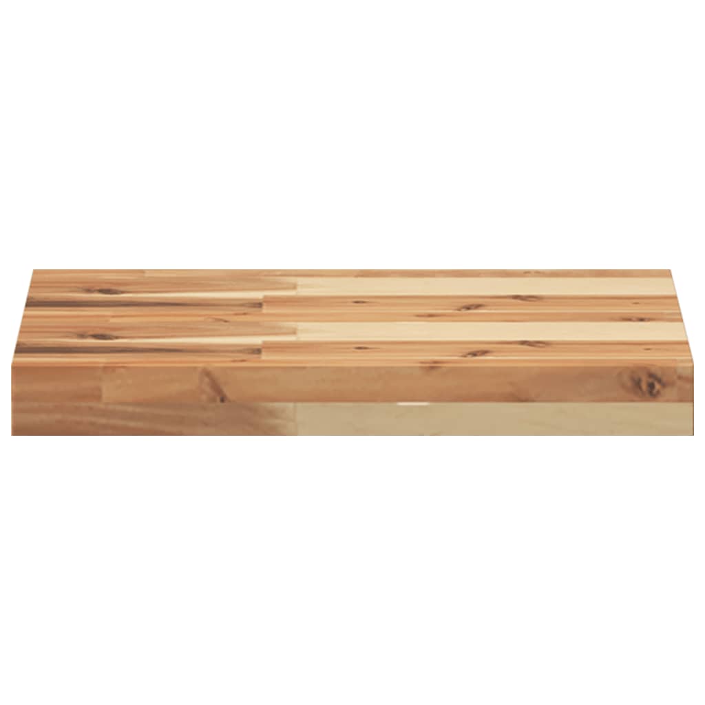 Tischplatte 40x30x4 cm Rechteckig Massivholz Akazie