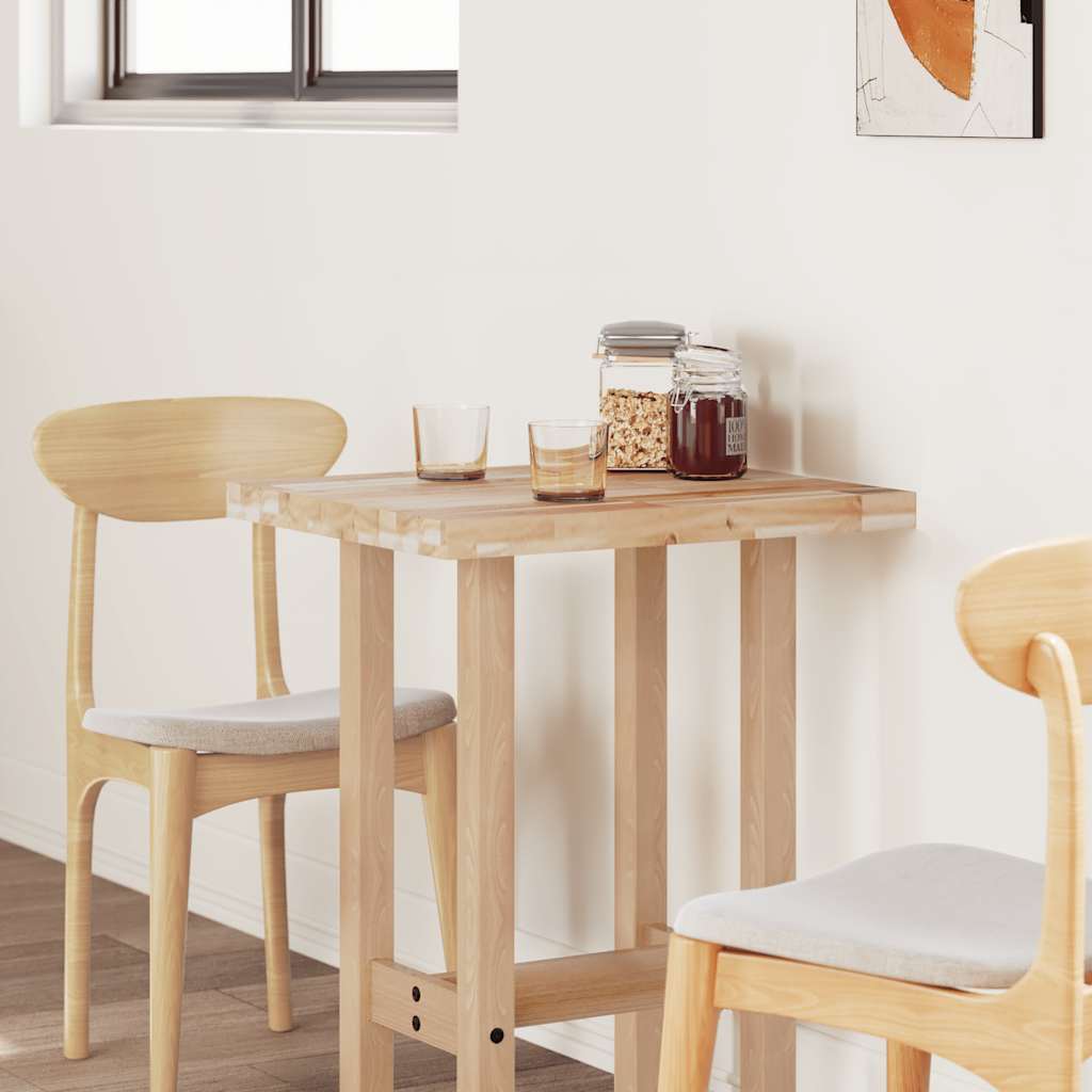 Tischplatte Rechteckig 100x50x4 cm Massivholz Akazie