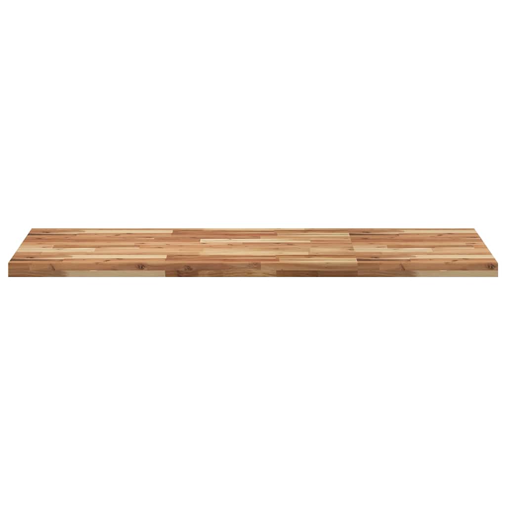 Tischplatte Rechteckig 120x60x4 cm Massivholz Akazie
