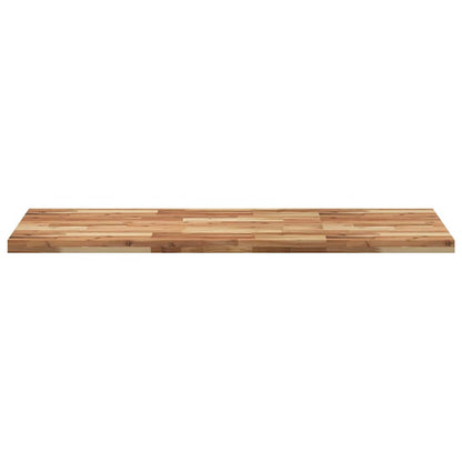 Tischplatte Rechteckig 120x60x4 cm Massivholz Akazie