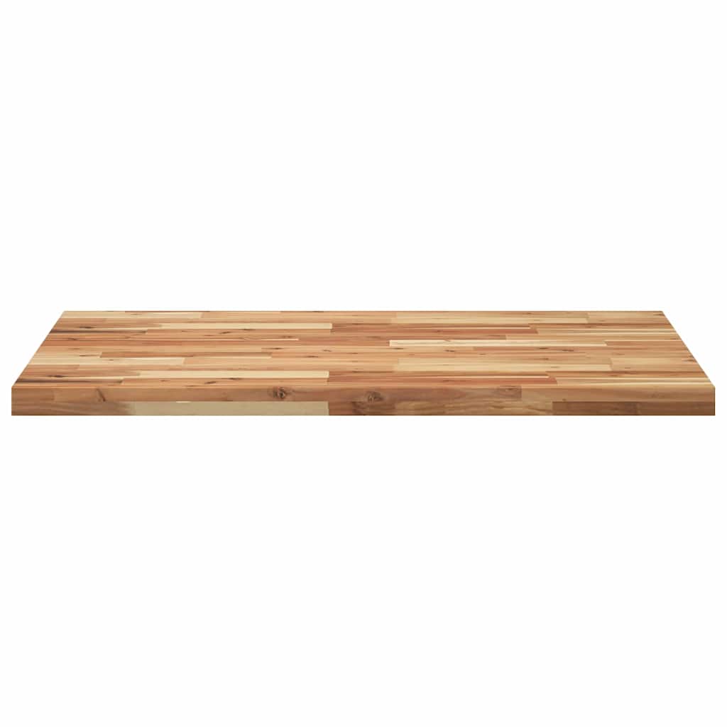 Tischplatte Rechteckig 80x70x4 cm Massivholz Akazie