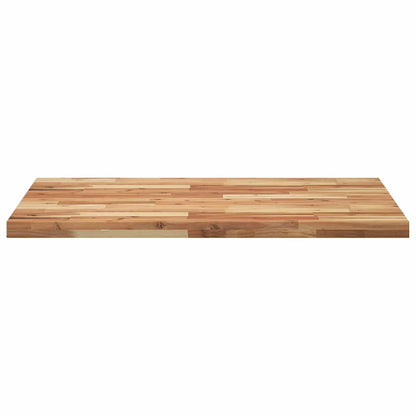 Tischplatte Rechteckig 80x70x4 cm Massivholz Akazie