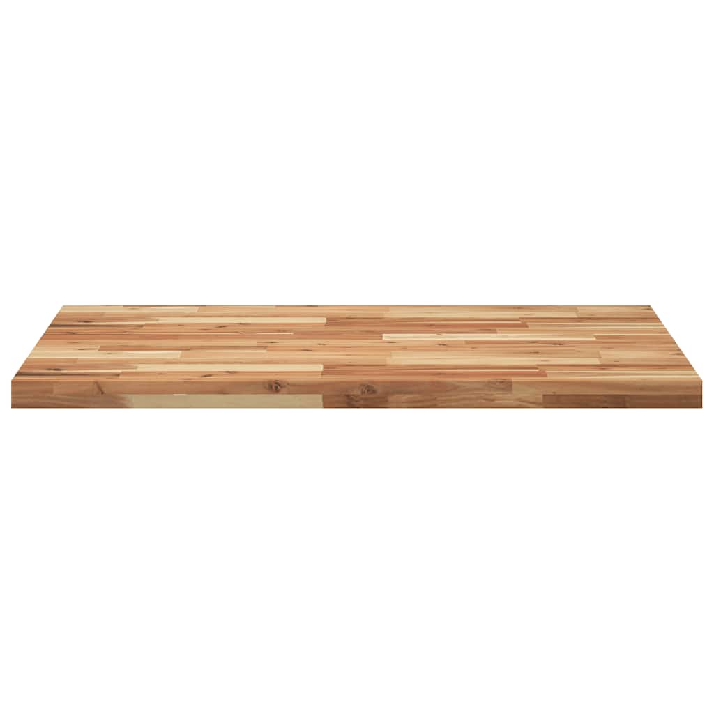 Tischplatte Rechteckig 120x70x4 cm Massivholz Akazie