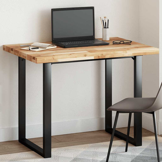 Tischplatte Rechteckig 120x70x4 cm Massivholz Akazie