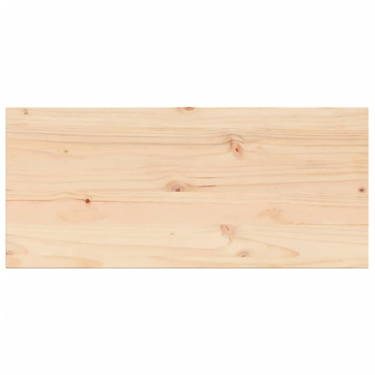 Tischplatte 90x40x1,7 cm Rechteckig Massivholz Kiefer
