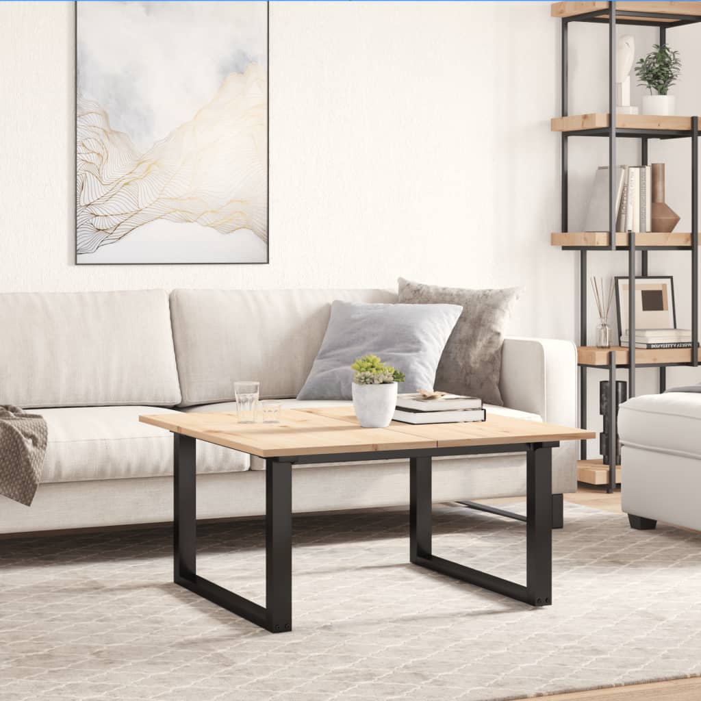 Bordplader 2 stk 90x45x1,7 cm Rektangulær Massiv Fyr