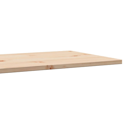 Bordplader 2 stk 90x45x1,7 cm Rektangulær Massiv Fyr